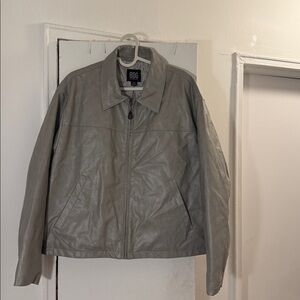 BDG Faux Leather Zip Jacket